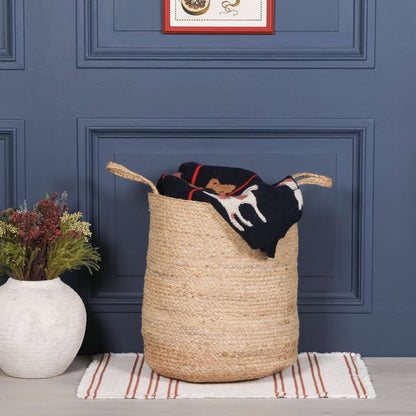 Large 50cm Jute Storage / Laundry Basket