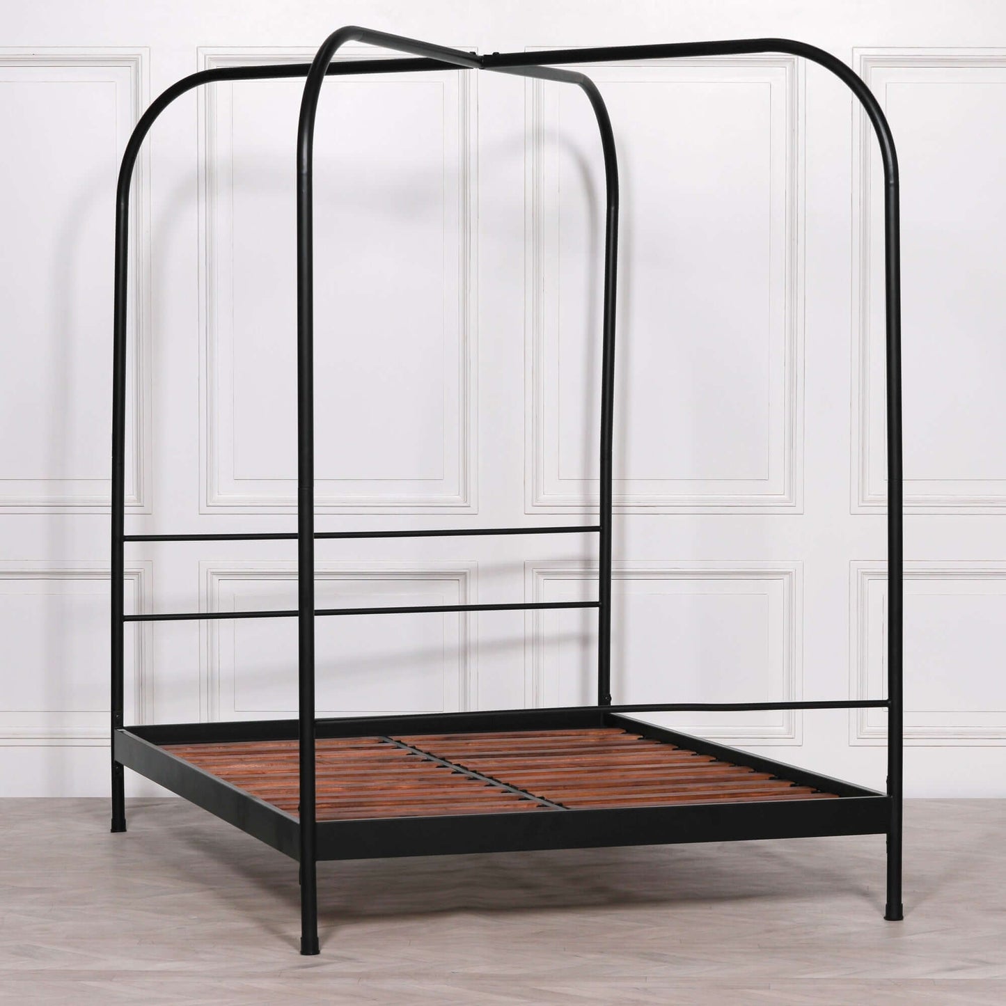 Metropolitan Black 5ft King Size Poster Bed