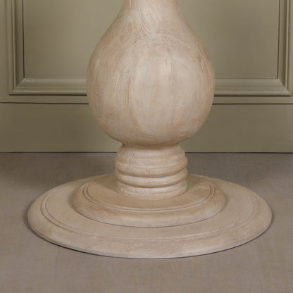 Blanche Wooden Round Dining Table 152cm