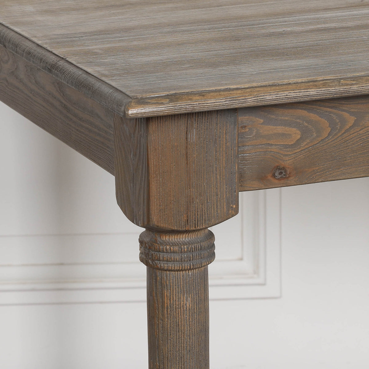 Rustic Pine Square Dining Table