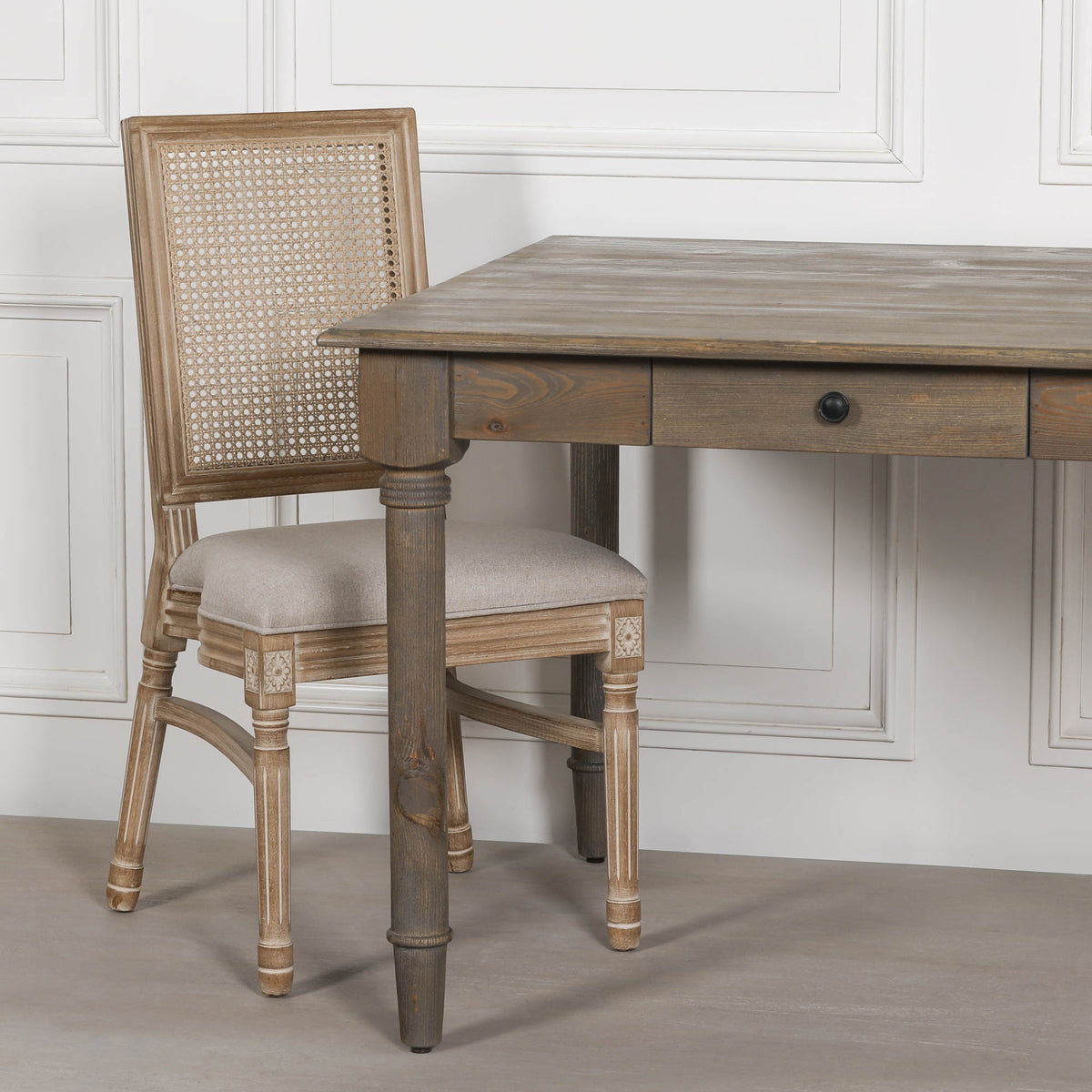 Rustic Pine Square Dining Table