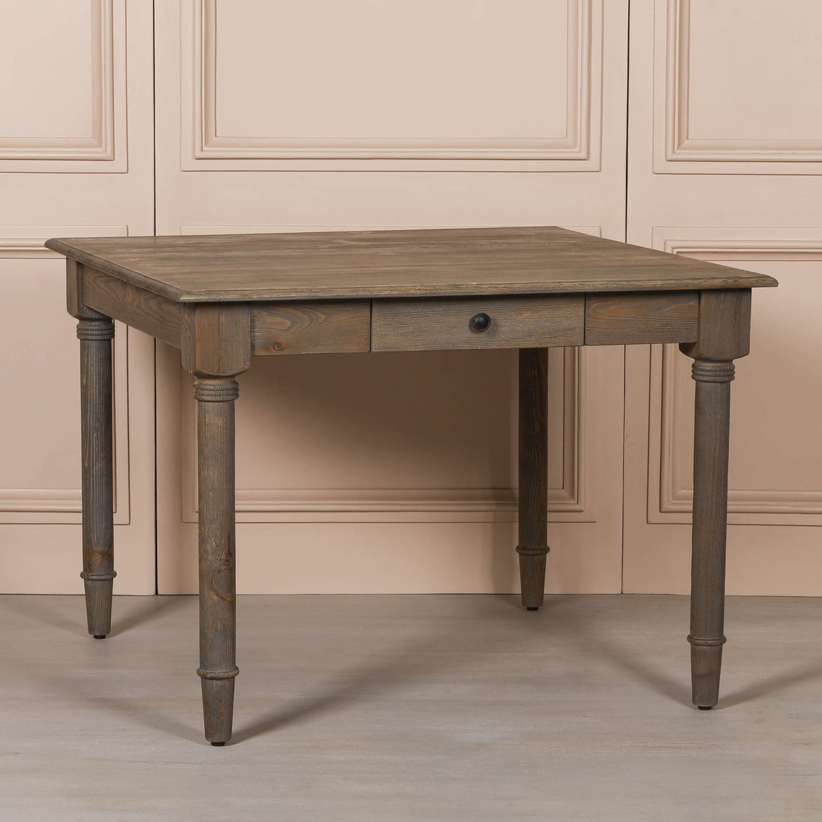Rustic Pine Square Dining Table