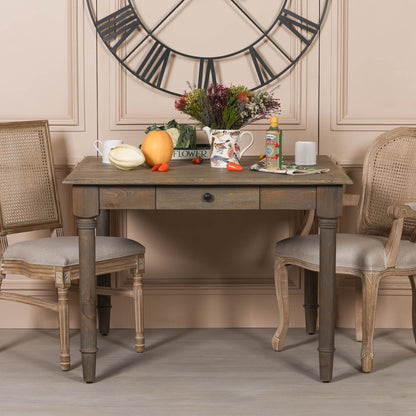 Rustic Pine Square Dining Table