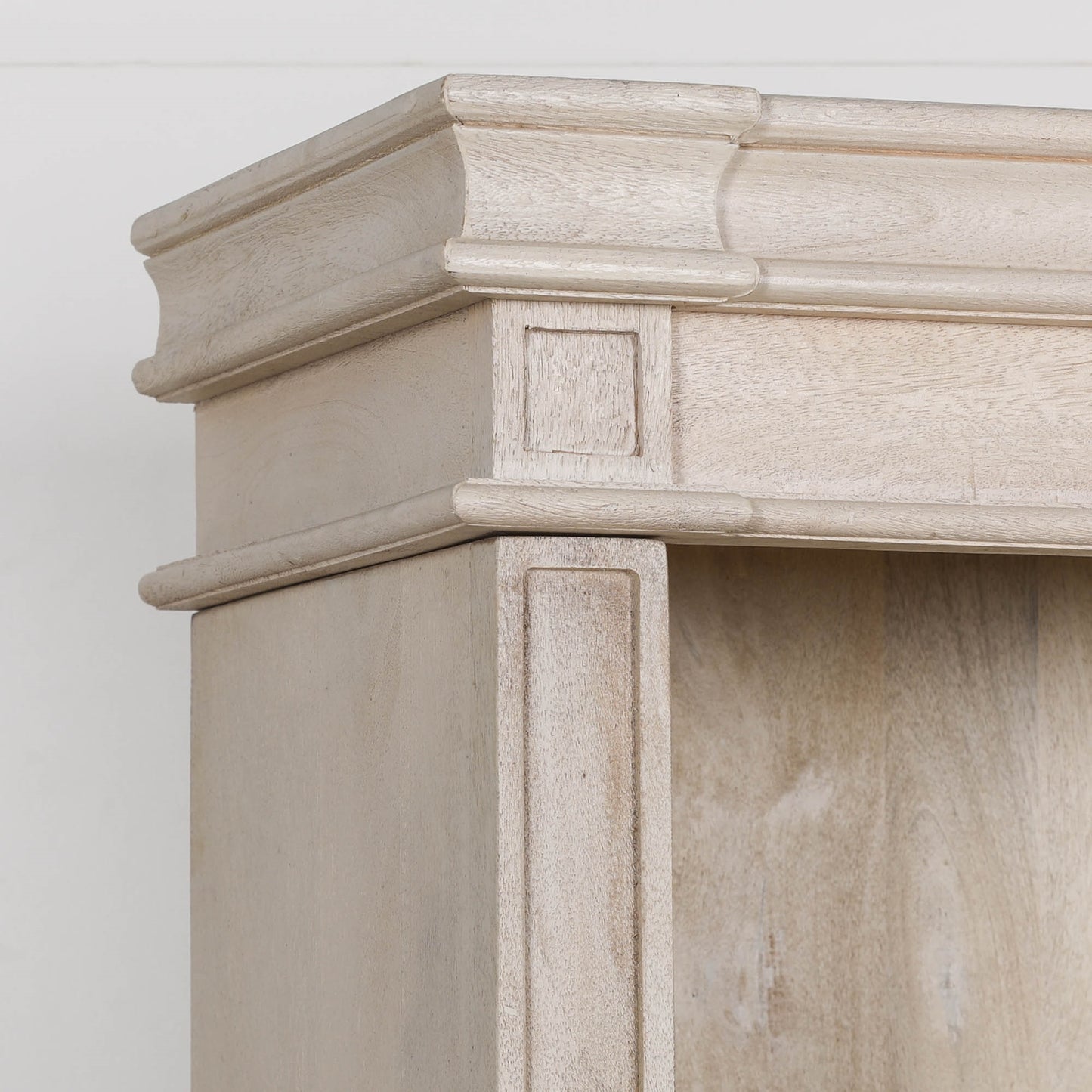 Blanche Wooden Rustic Single Open Bookcase with Drawers