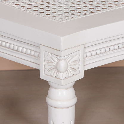 Off White Chateau Rattan Dining Chair