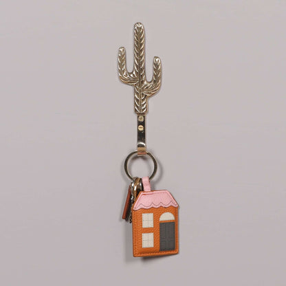 Polished Brass Cactus Wall Hook