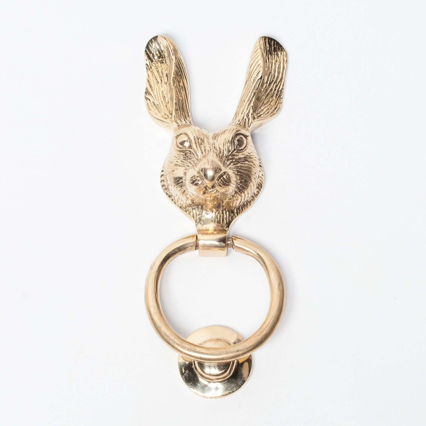 Brass Rabbit Door Knocker