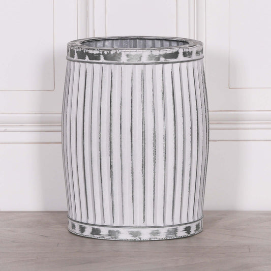 Round Dolly Tub Metal Planter - Small