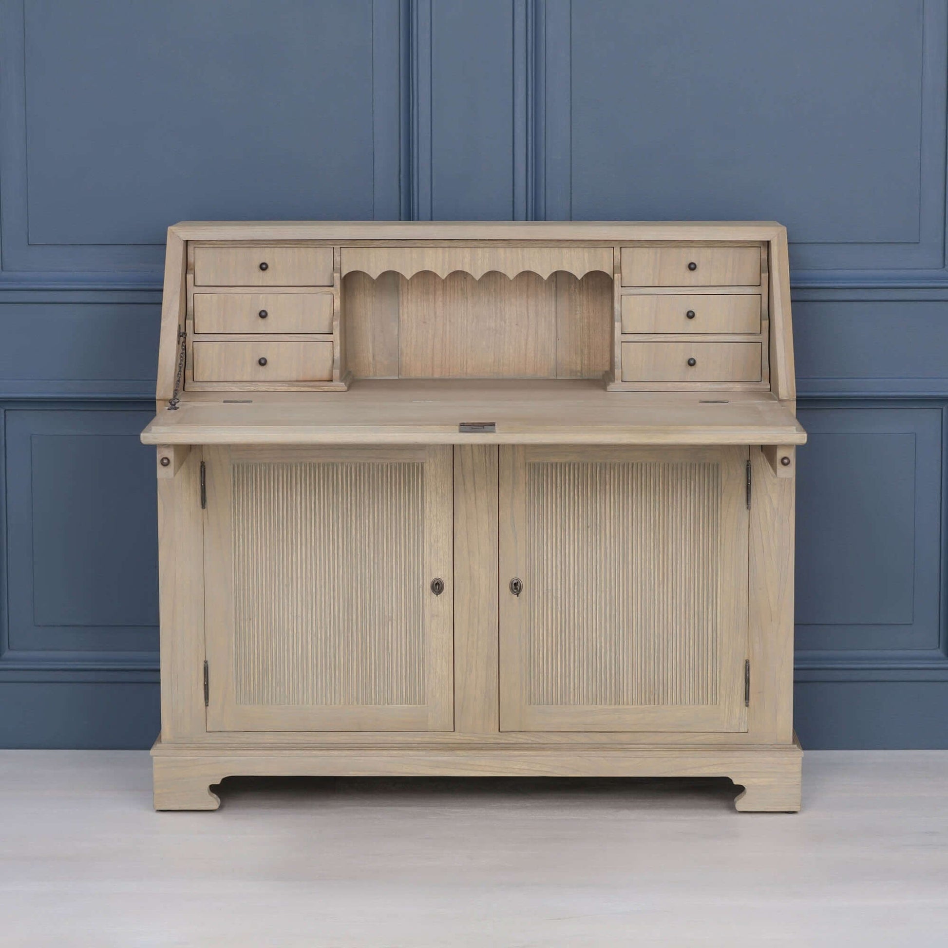 Rustic Wooden Bureau Desk