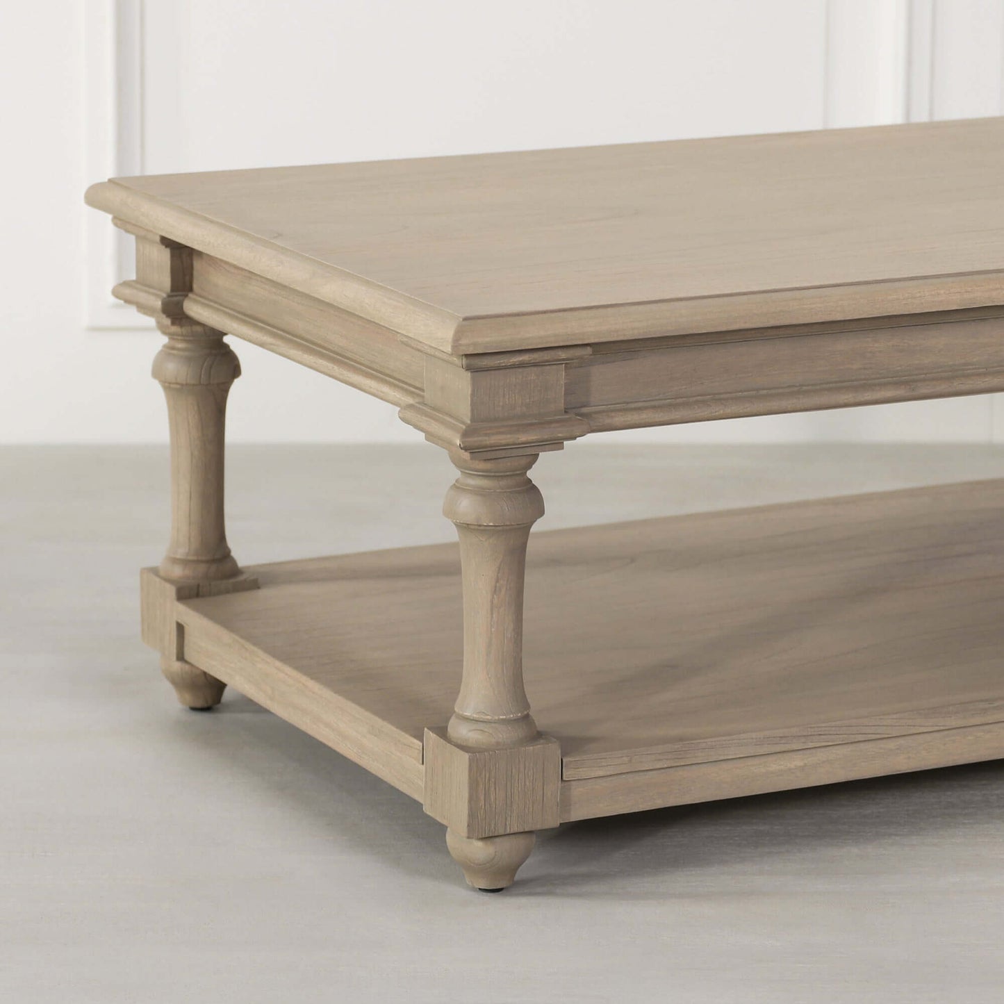 Rustic Wooden 170cm Coffee Table with Drawer