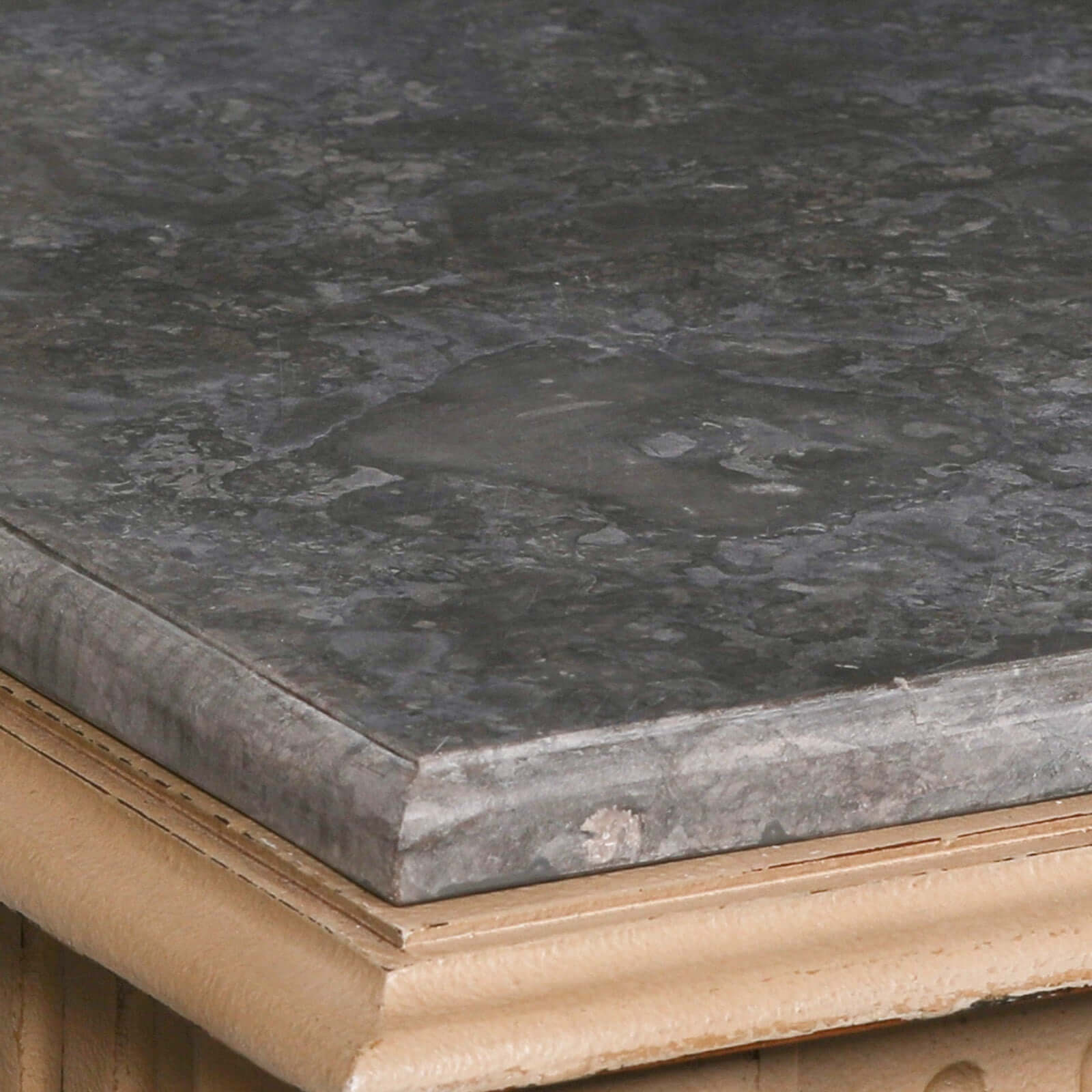 Stone Top Painted Console