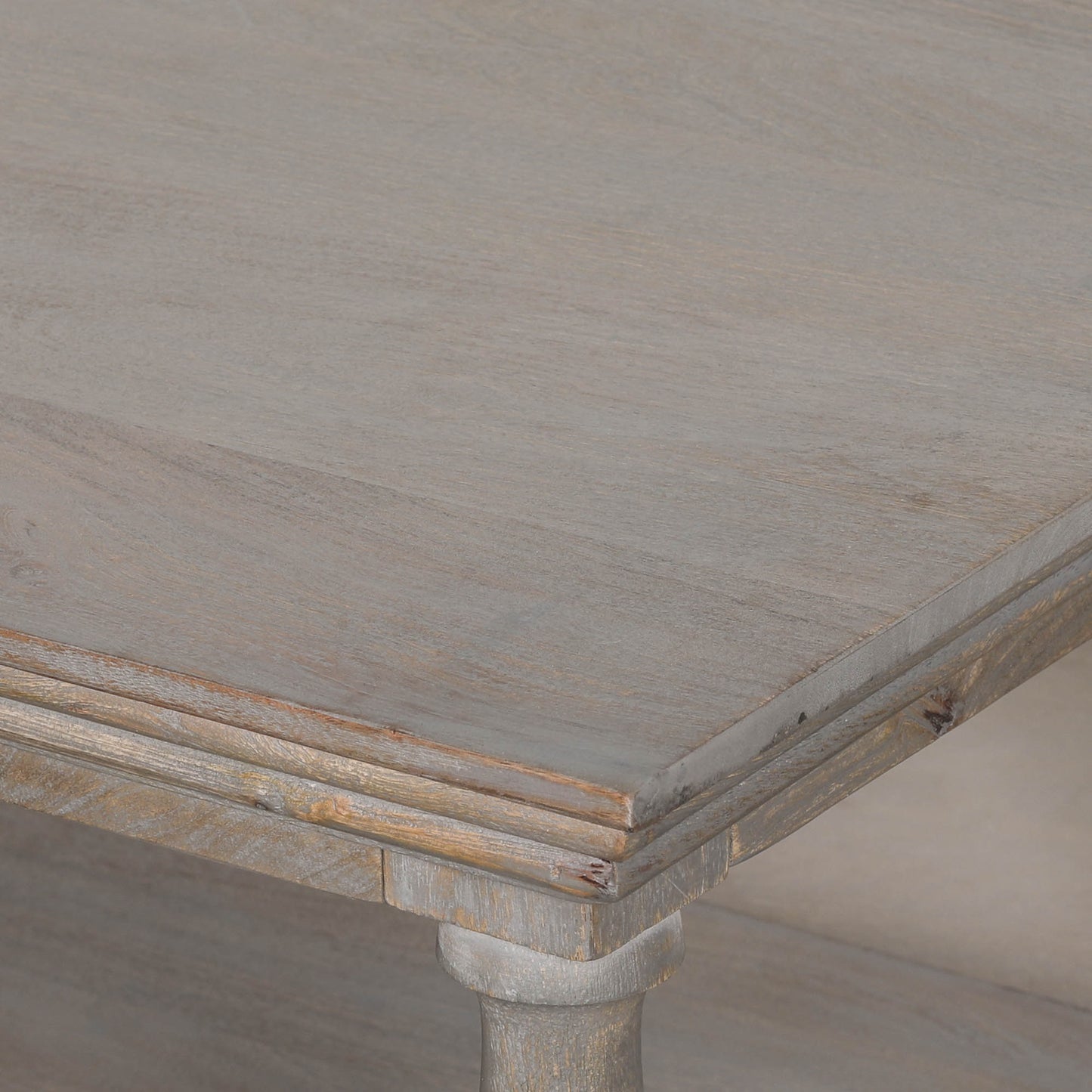 Rustic Column Coffee Table