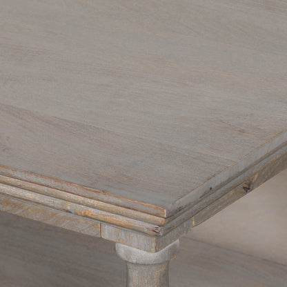 Rustic Column Coffee Table