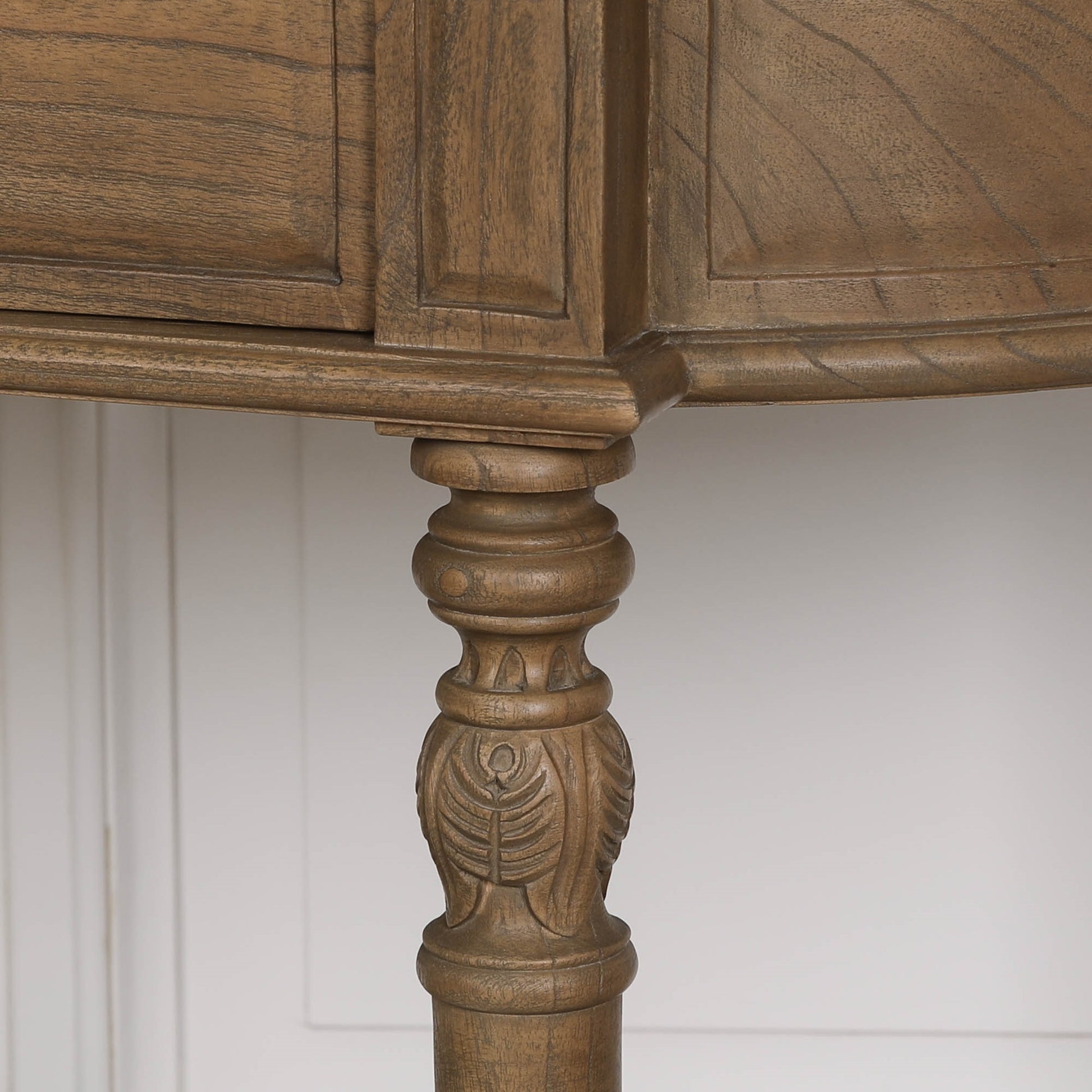 Rustic Wooden Console 151cm