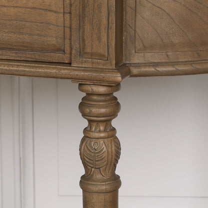 Rustic Wooden Console 151cm