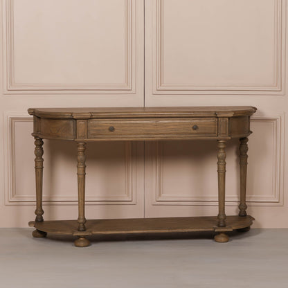 Rustic Wooden Console 151cm