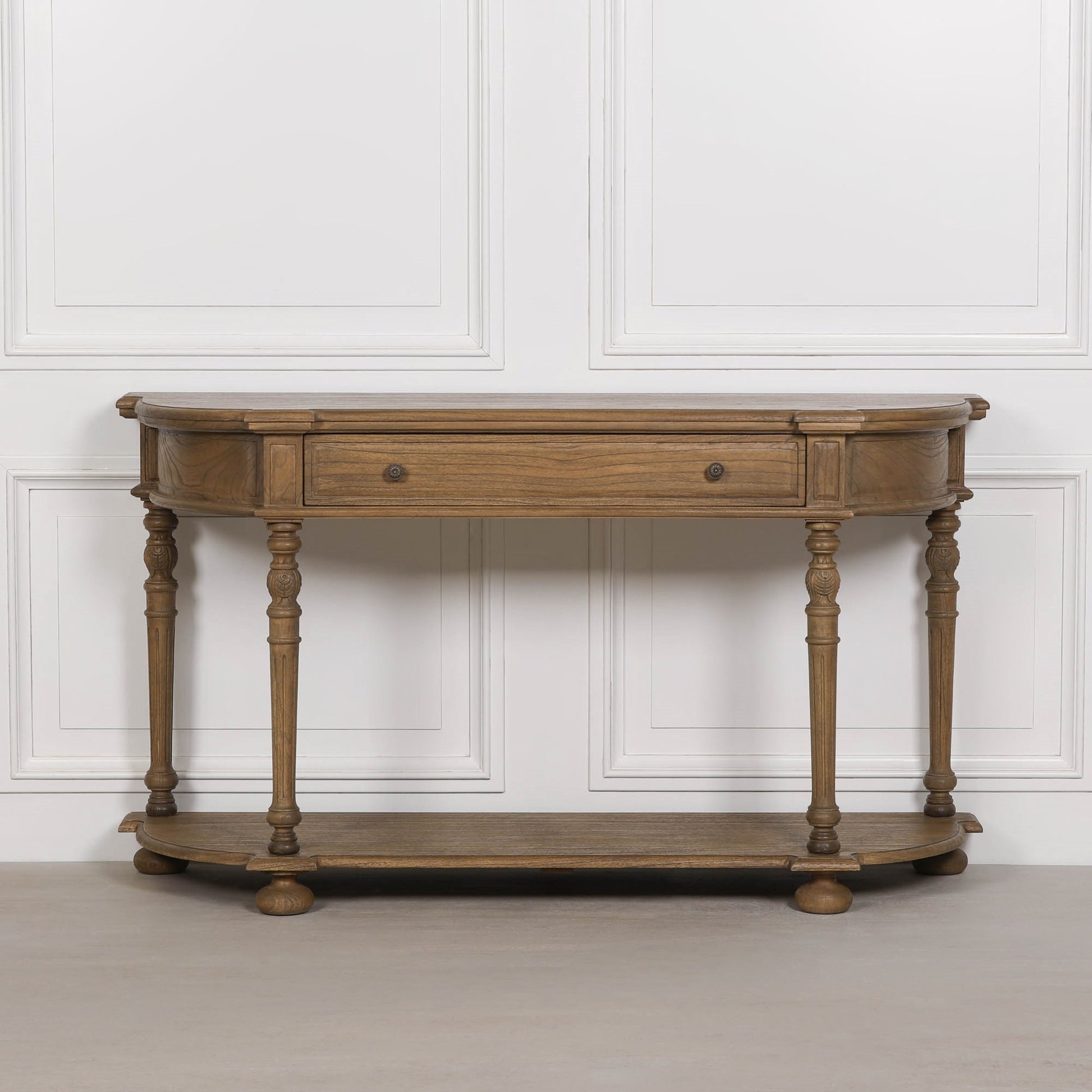 Rustic Wooden Console 151cm