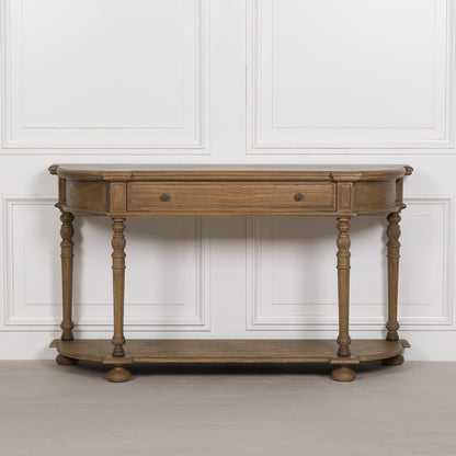 Rustic Wooden Console 151cm