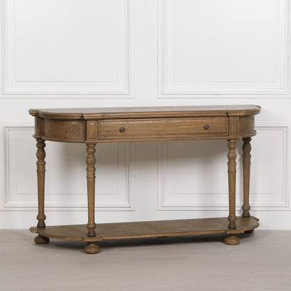 Rustic Wooden Console 151cm