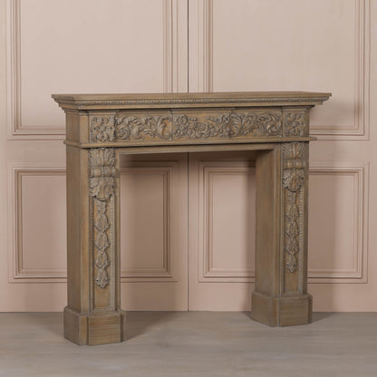 Wooden Carved Fire Surround