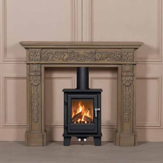 Wooden Carved Fire Surround