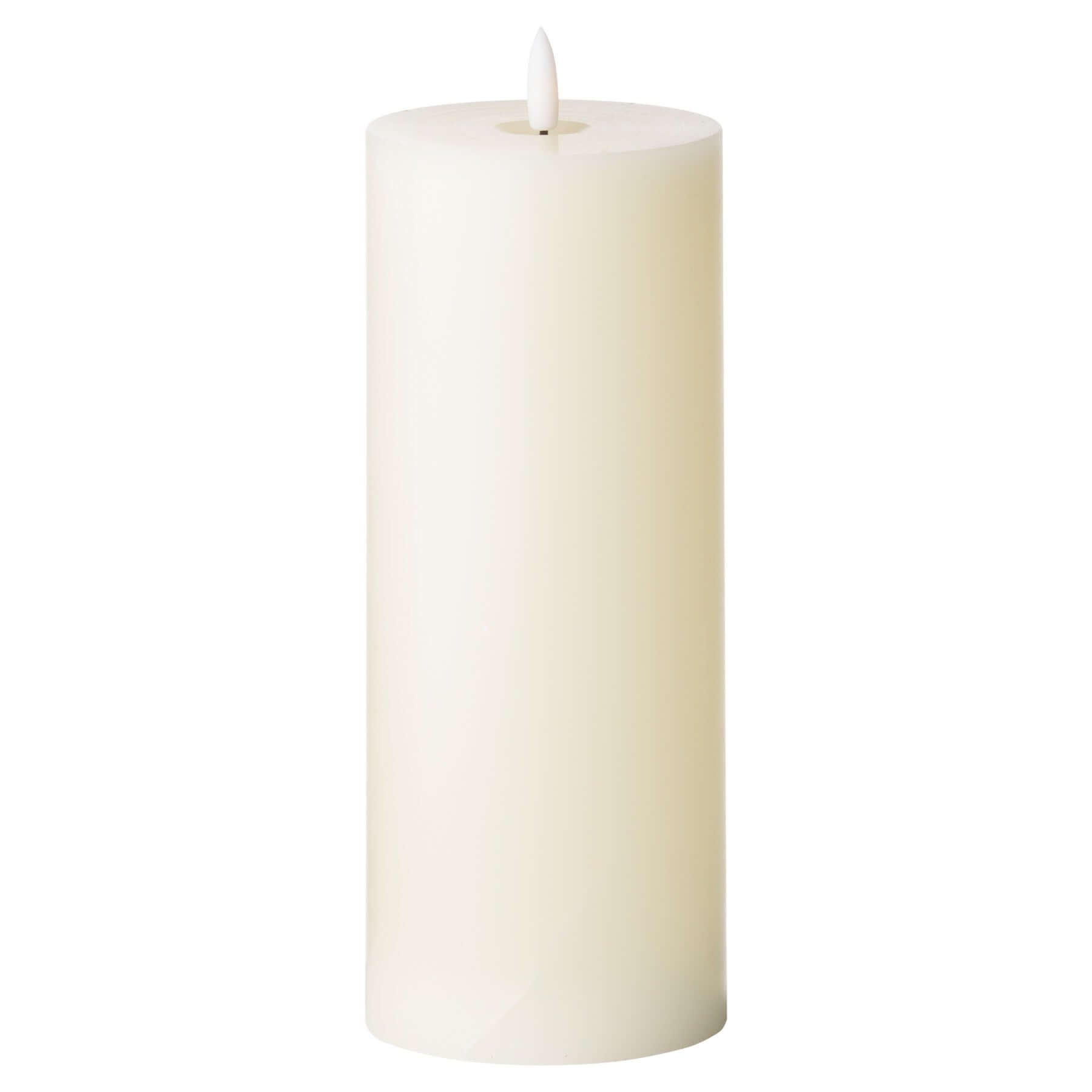 Luxe Collection Natural Glow 3.5 x 9 LED Ivory Candle