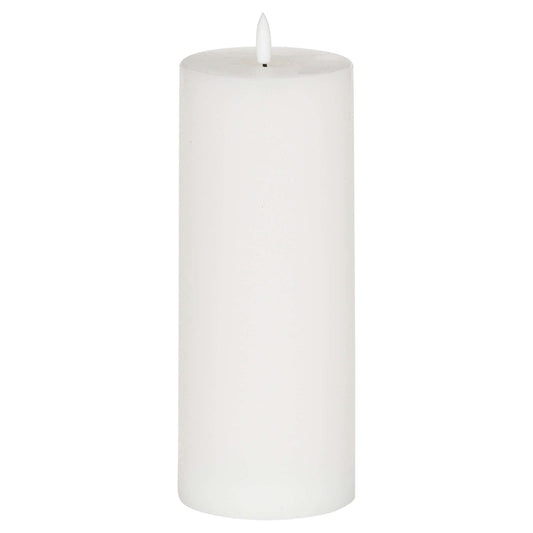 Luxe Collection Natural Glow 3.5x9 LED White Candle