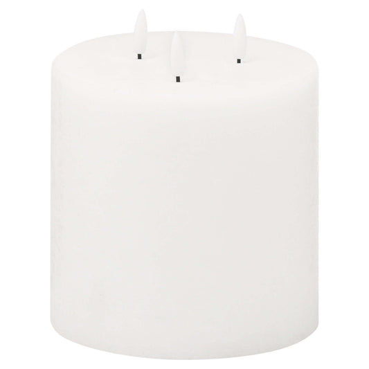 Luxe Collection Natural Glow 6x6 LED White Candle