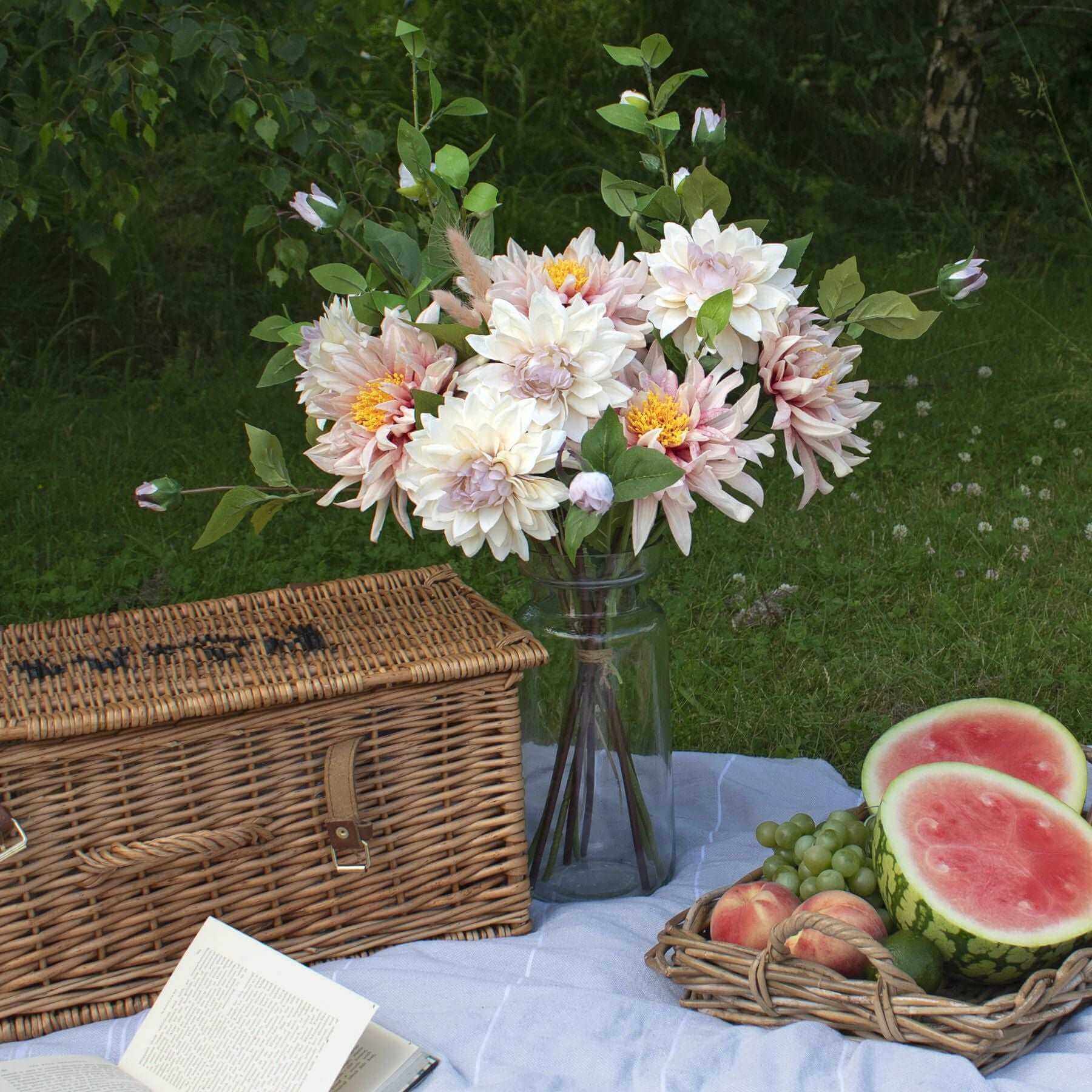 Dried Pale Pink Bunny Tail Bunch Of 40